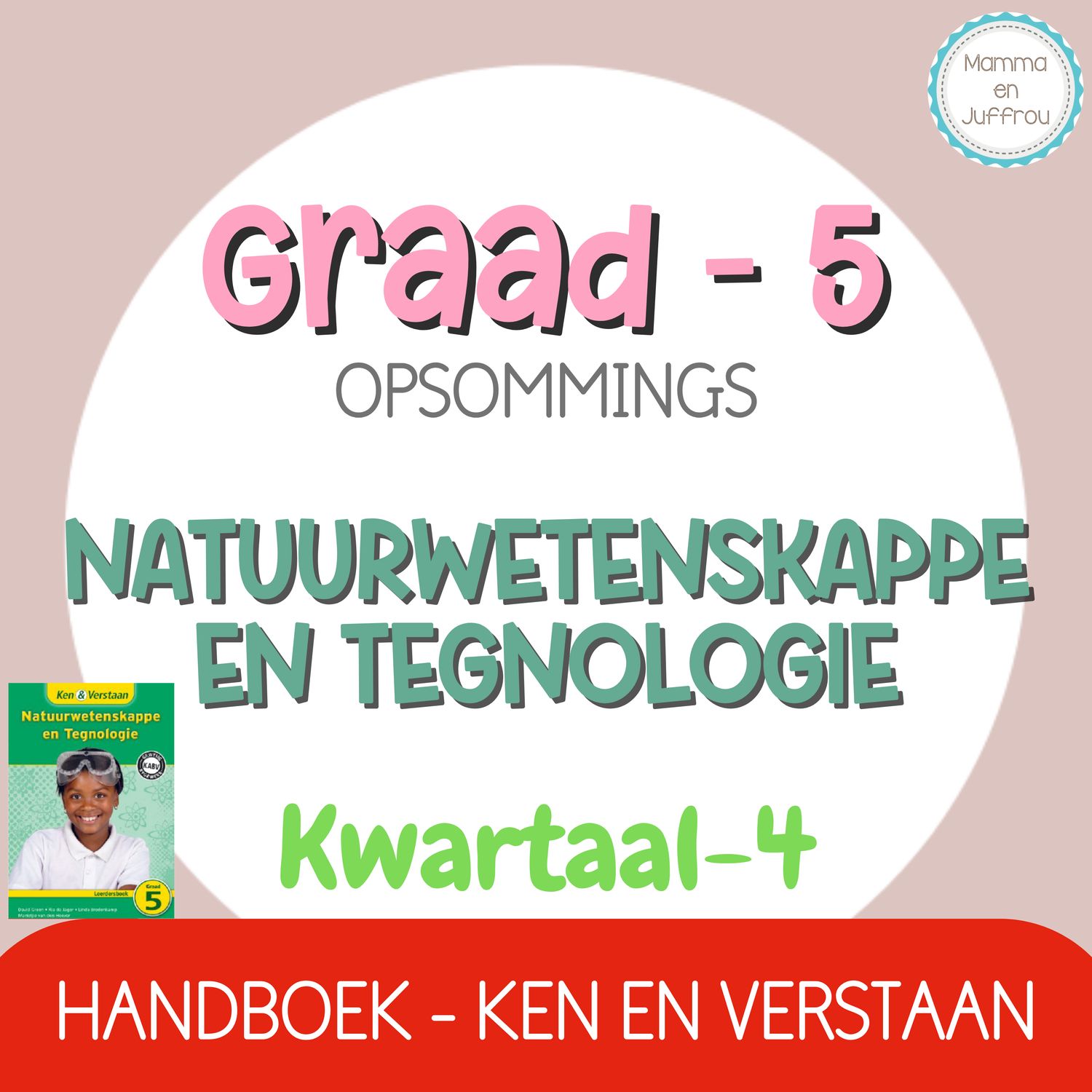 Graad 5 NW KW4 (Ken en Verstaan)