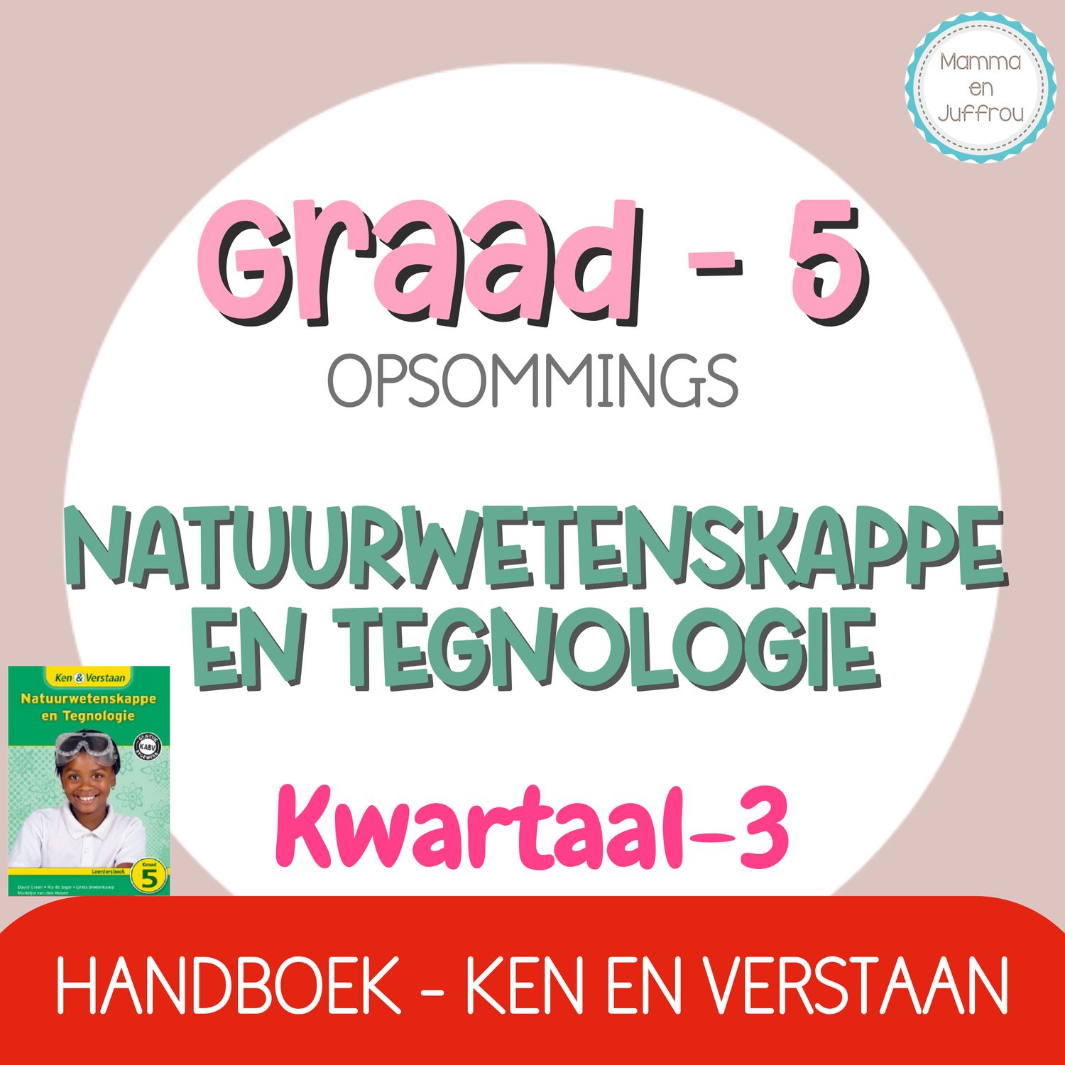 Graad 5 NW KW3 (Ken en Verstaan)