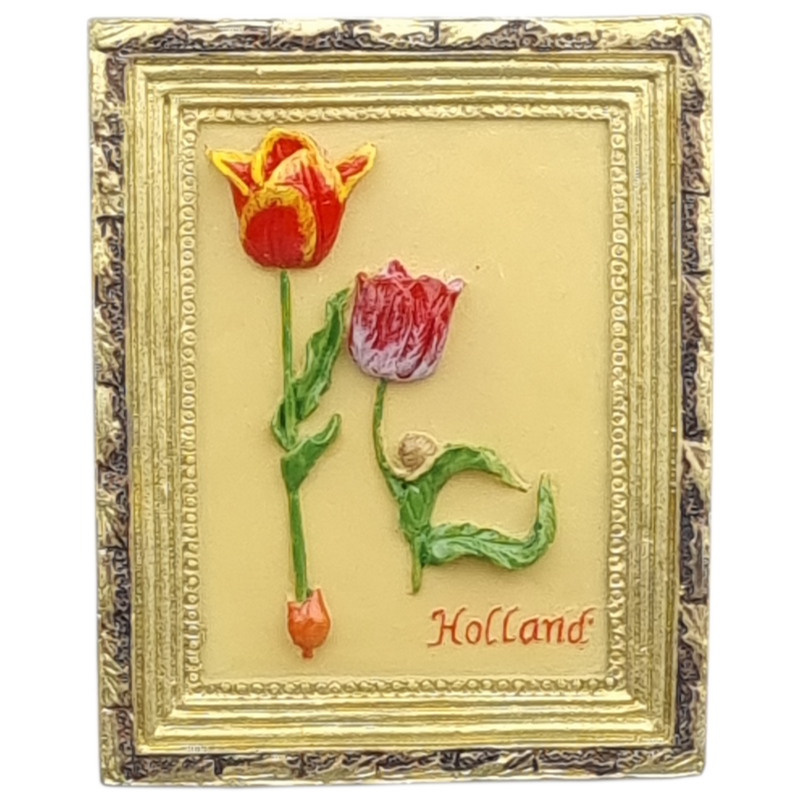 Magneet Tulpen schilderij