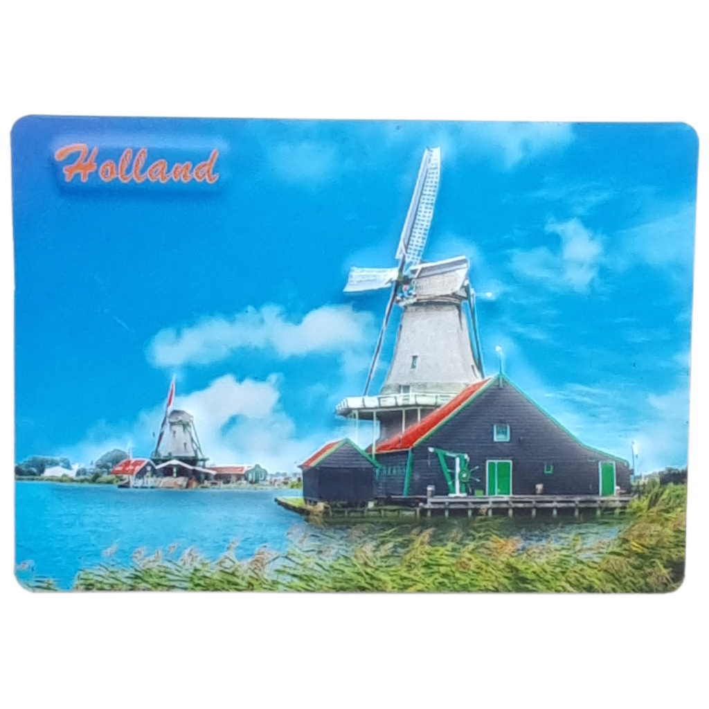 Koelkastmagneet Foto op Foam Zaanseschans