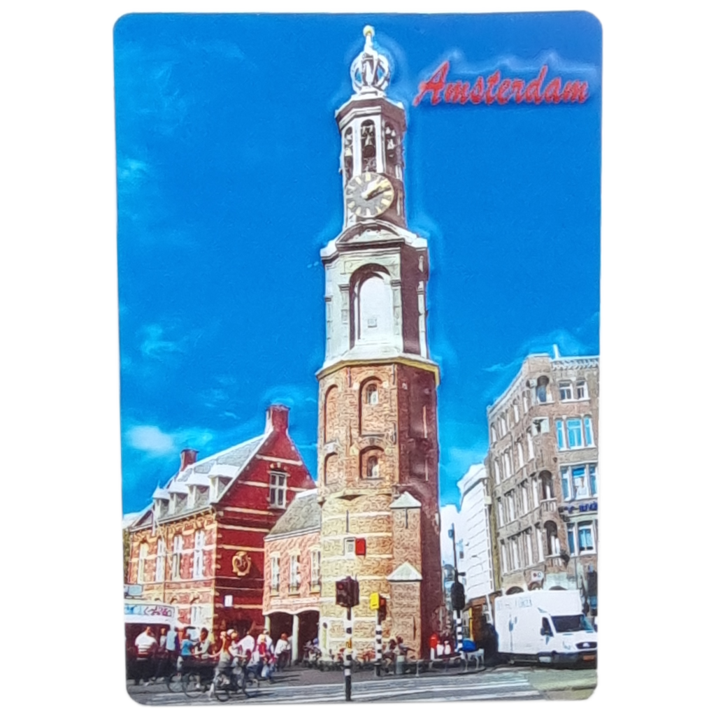 Koelkastmagneet Foto op Foam Muntplein