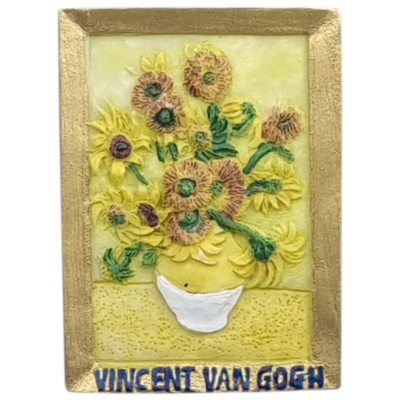 Koelkastmagneet &quot;Zonnebloemen&quot; Vincent van Gogh