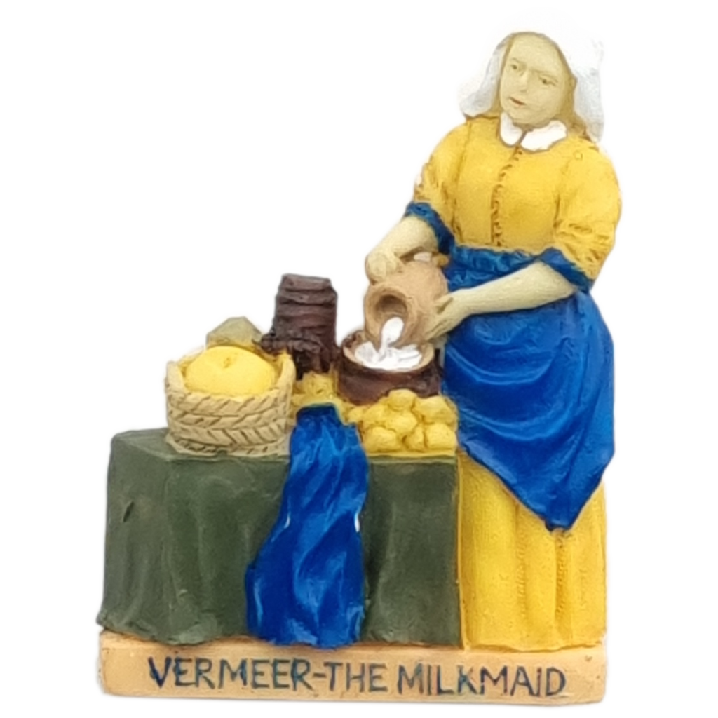 Koelkastmagneet &quot;Melkmeisje&quot; Johannes Vermeer