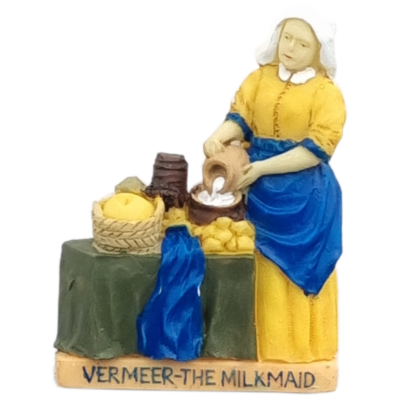 Koelkastmagneet &quot;Melkmeisje&quot; Johannes Vermeer