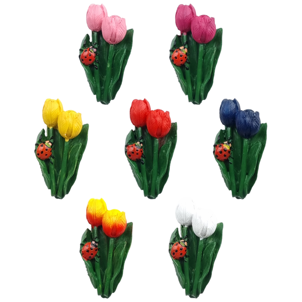 Koelkastmagneet Hollandse Tulp