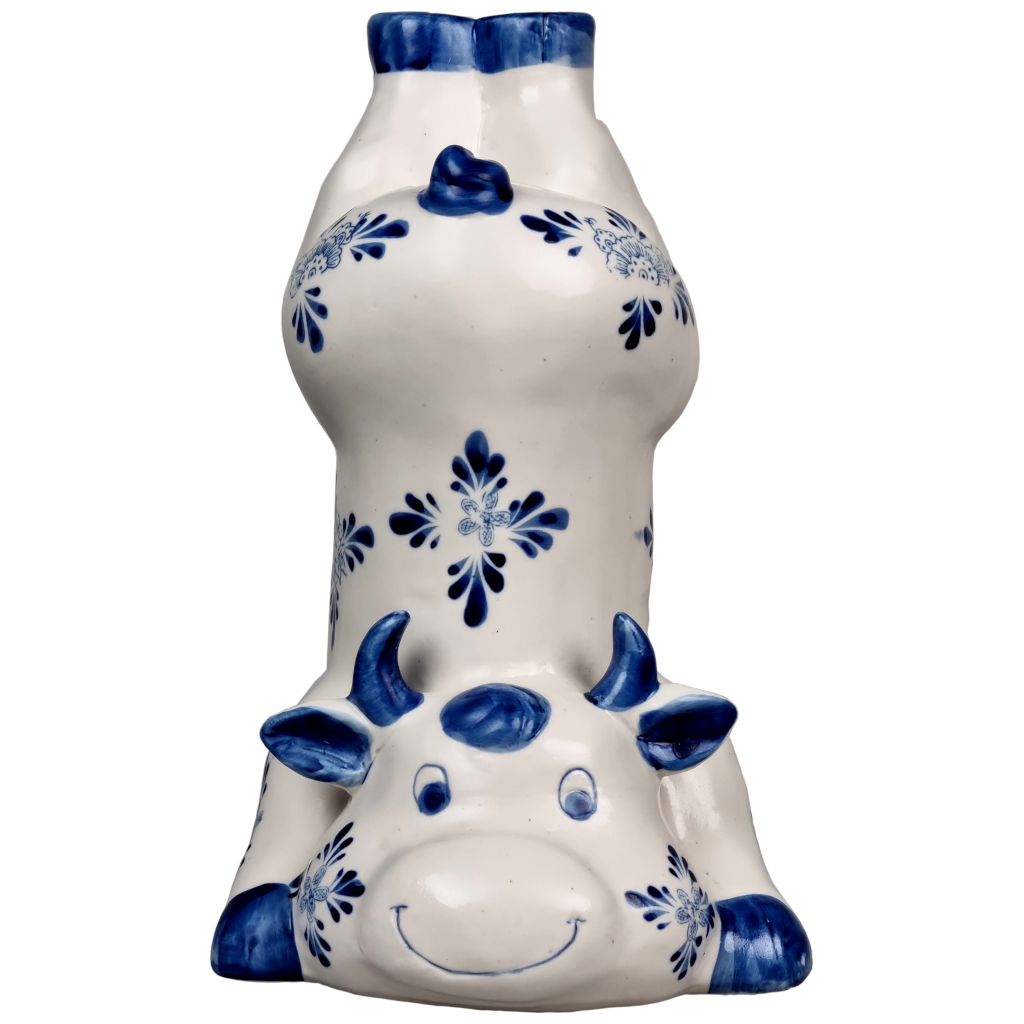 XXL Koeien spaarpot Delftsblauw edition
