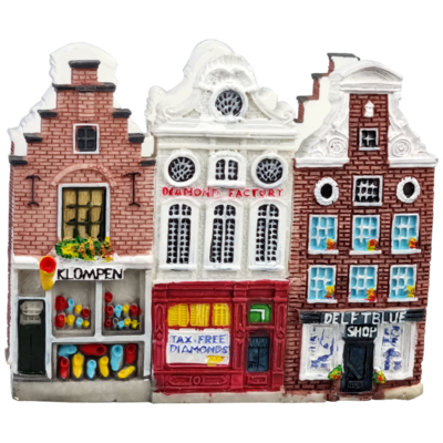 Servethouder gevelhuisjes