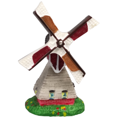 Watermolen miniatuur 6 cm