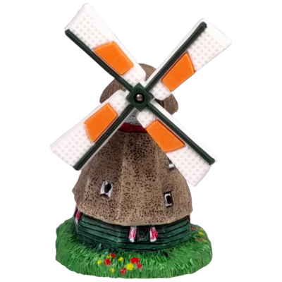 Korenmolen miniatuur 6 cm