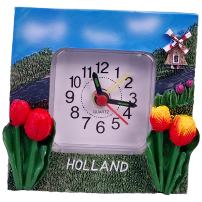 Klok Holland tulpen