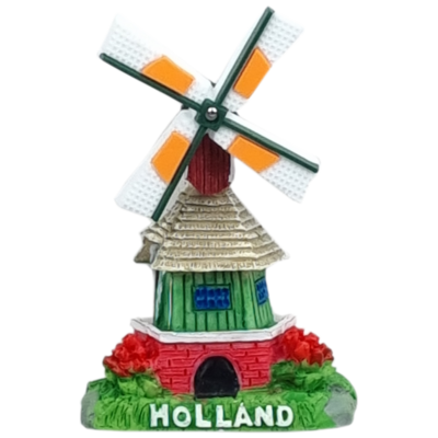 Memo molen Holland groen