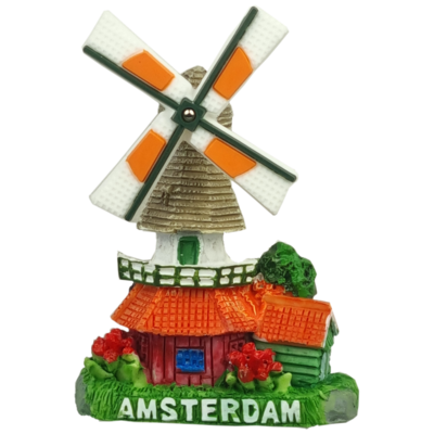 Memo molen Amsterdam oranje