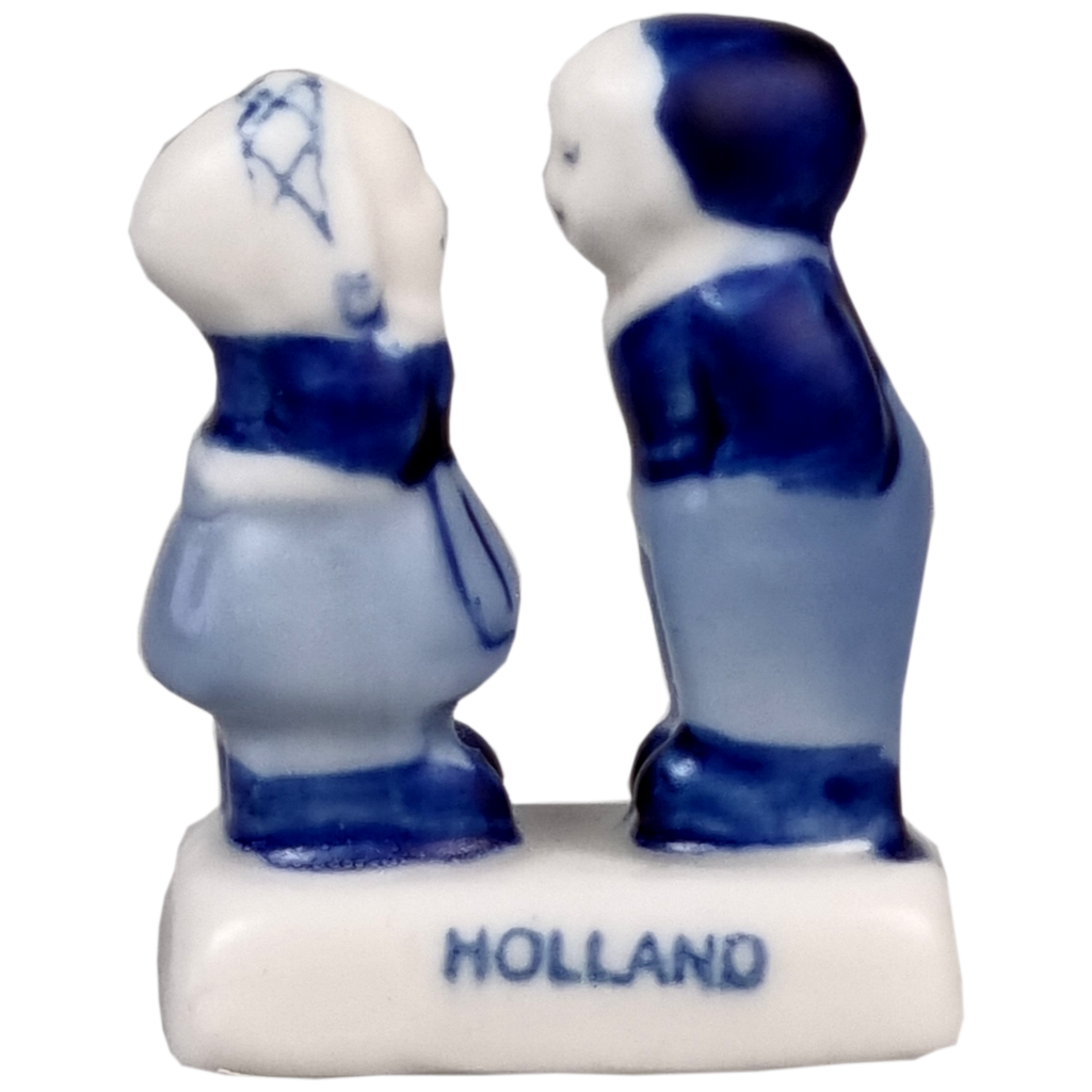 Mini kussend paartje 4,5 cm