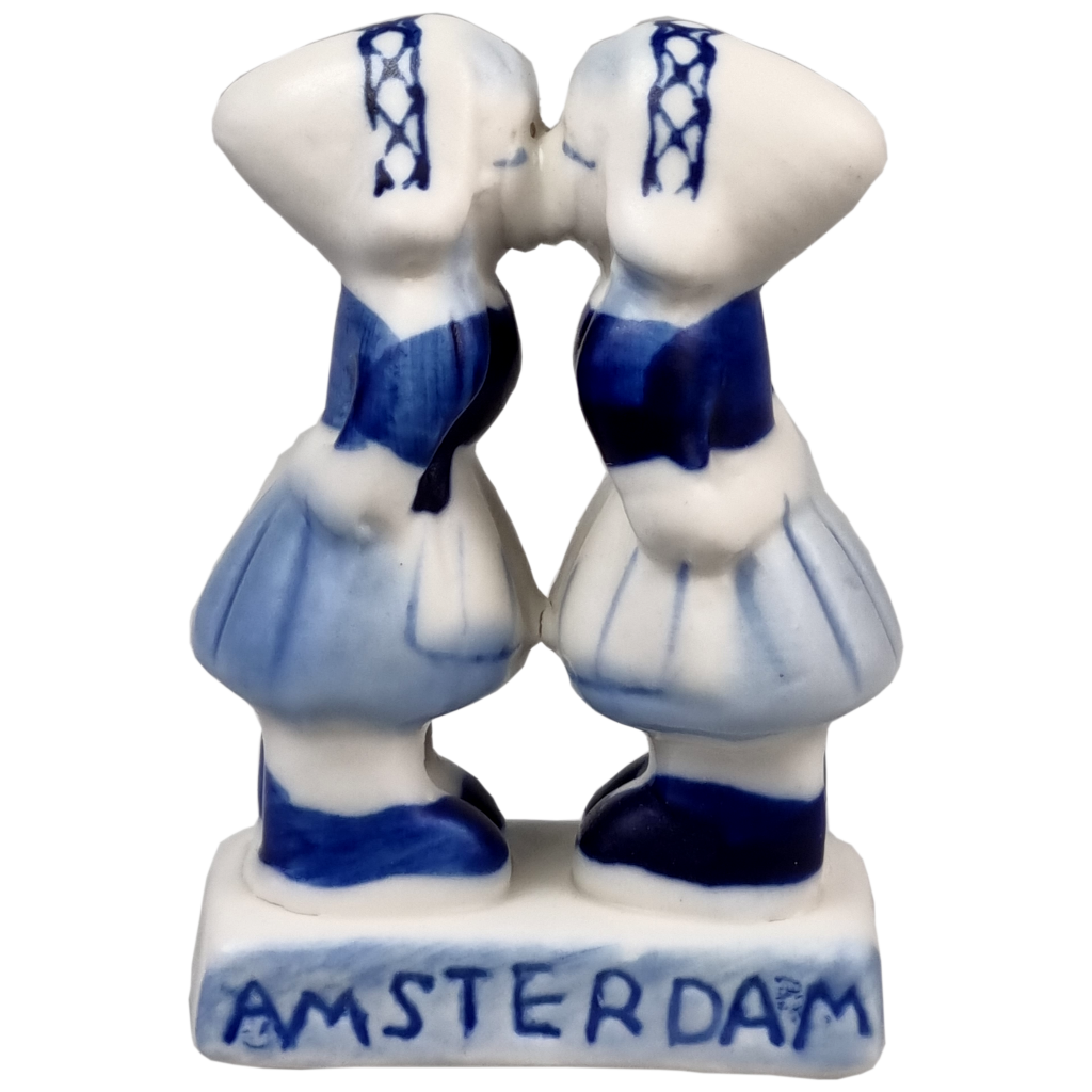 Kussende meisjes 7 cm A&#39;dam