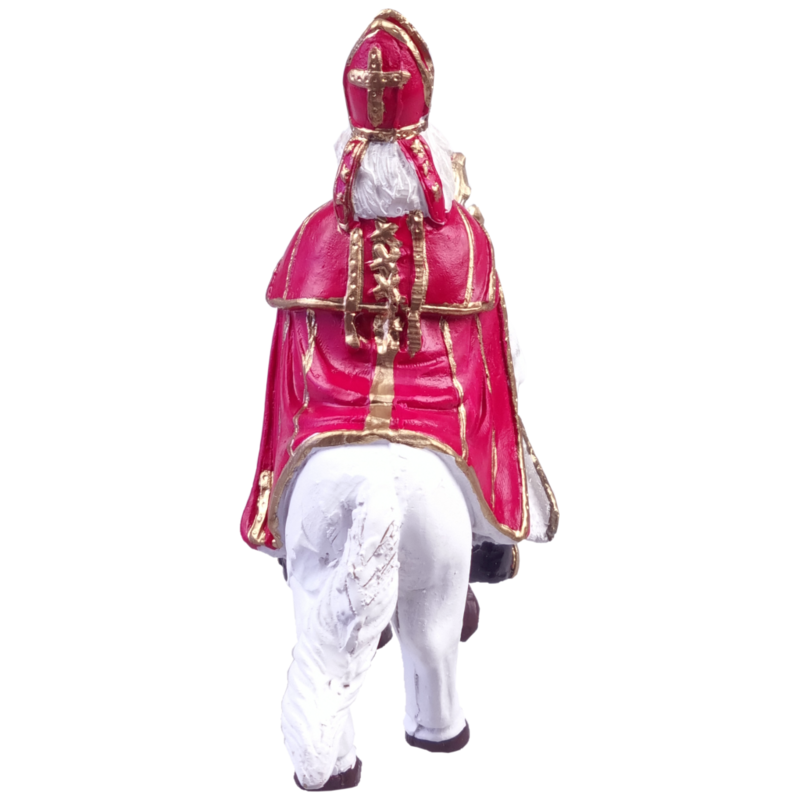 Sinterklaas op paard