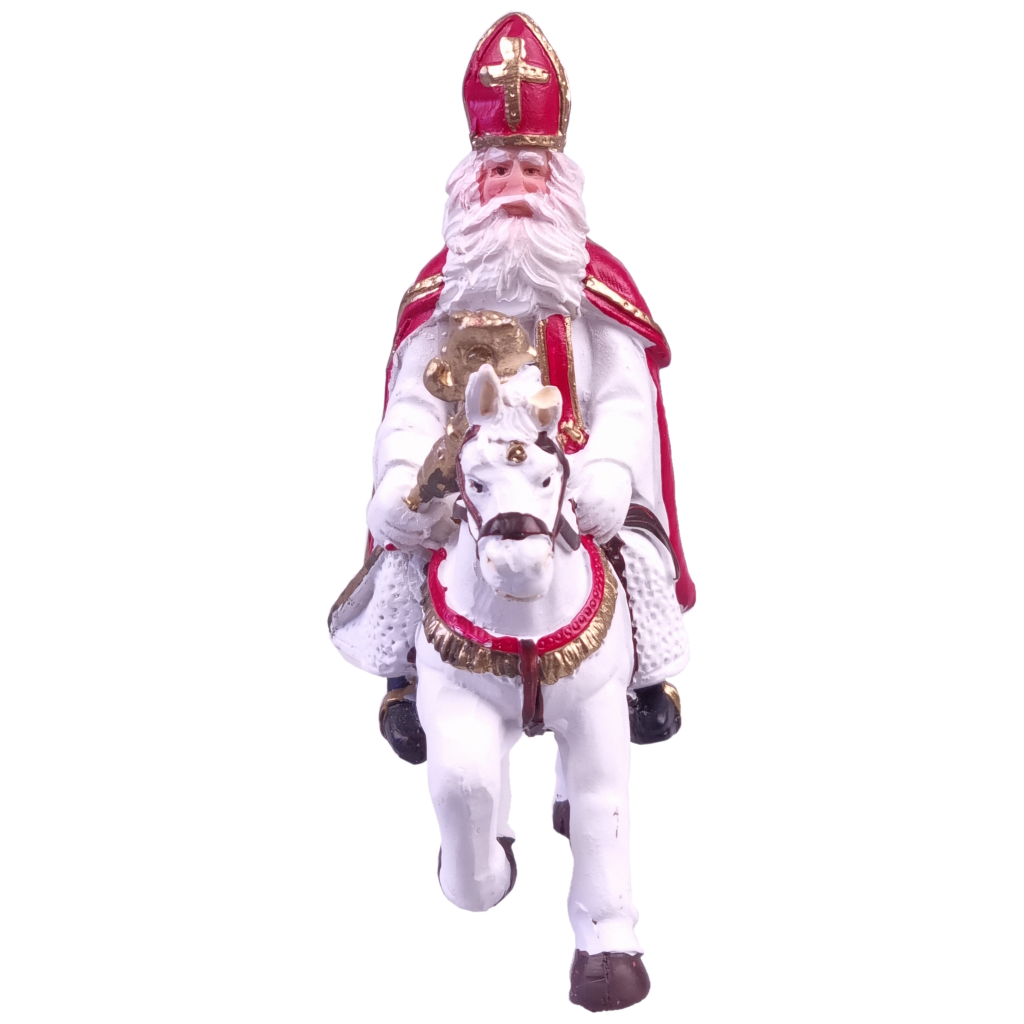 Sinterklaas op paard
