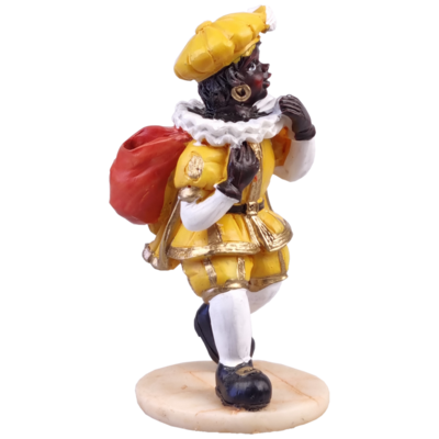 Zwarte Piet staand met zak