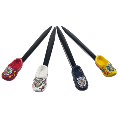 Briefopener klomp Holland - geel