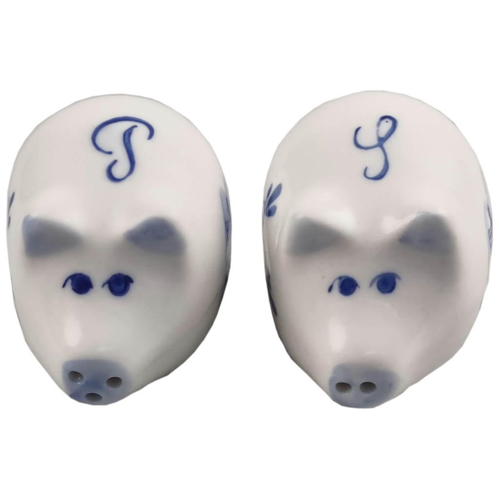 Peper en zout set varkens