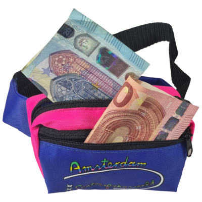 Kinderportemonnee aan riem