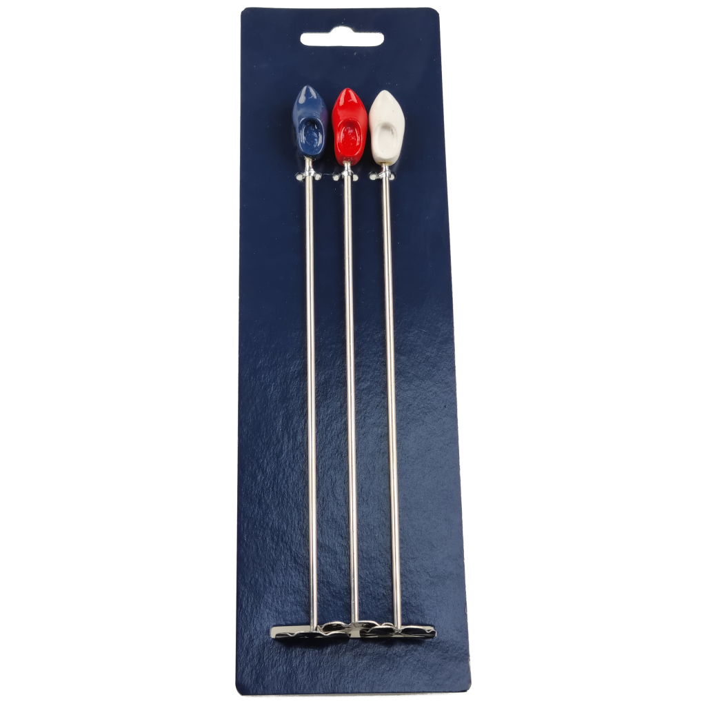 Cocktailstampers klomp set/3