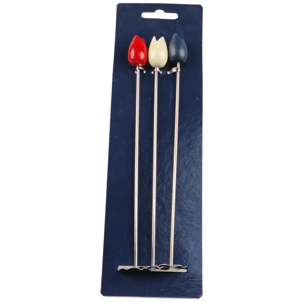 Cocktailstamper set/3 tulp
