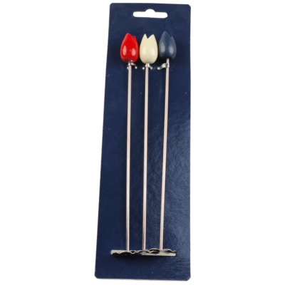 Cocktailstamper set/3 tulp