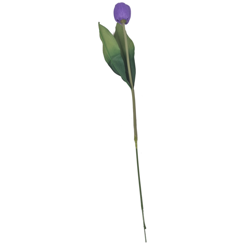 Polyester tulp lavendel