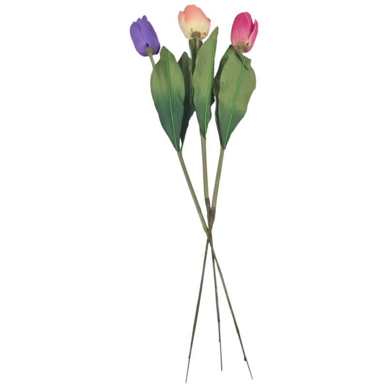 Polyester tulp fuchsia