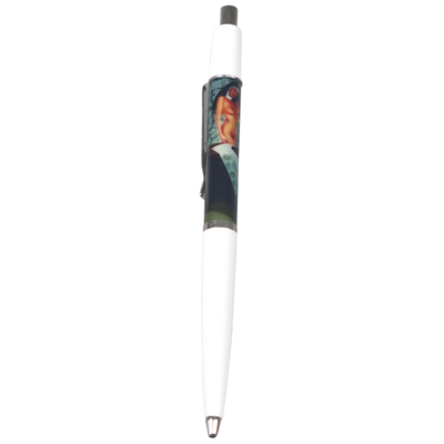 Balpen Tip en strip vrouwen, 4 assorti.
