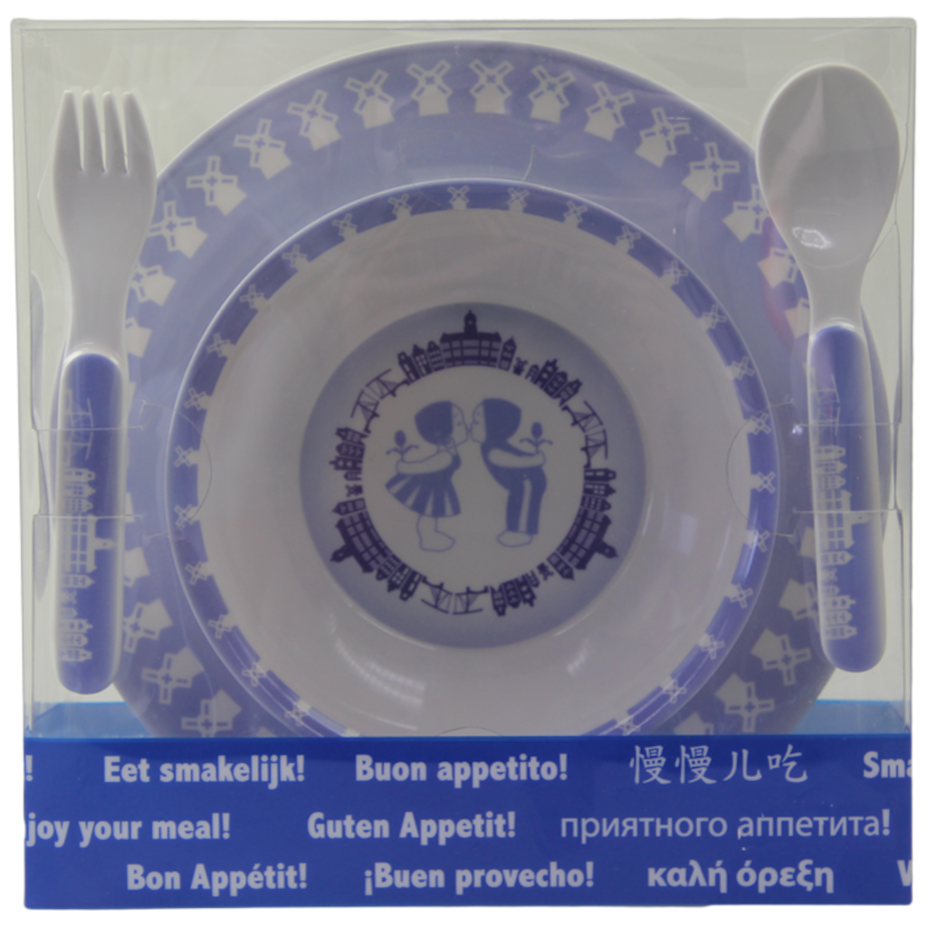 Dinner set Kissing Couple
