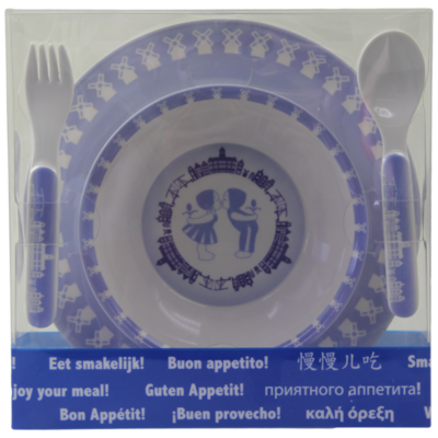 Dinner set Kissing Couple