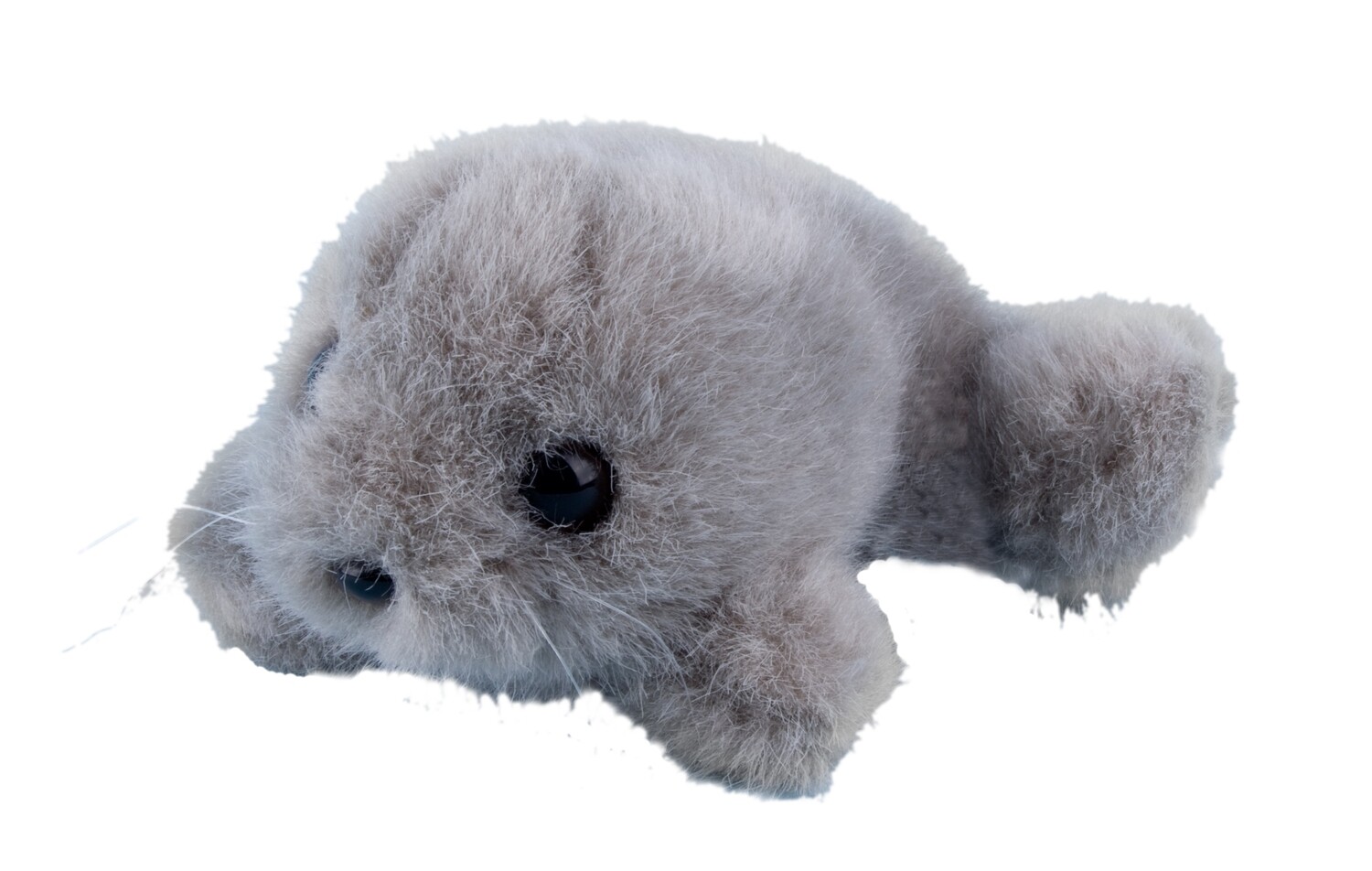 Baby zeehond grijs 14 cm