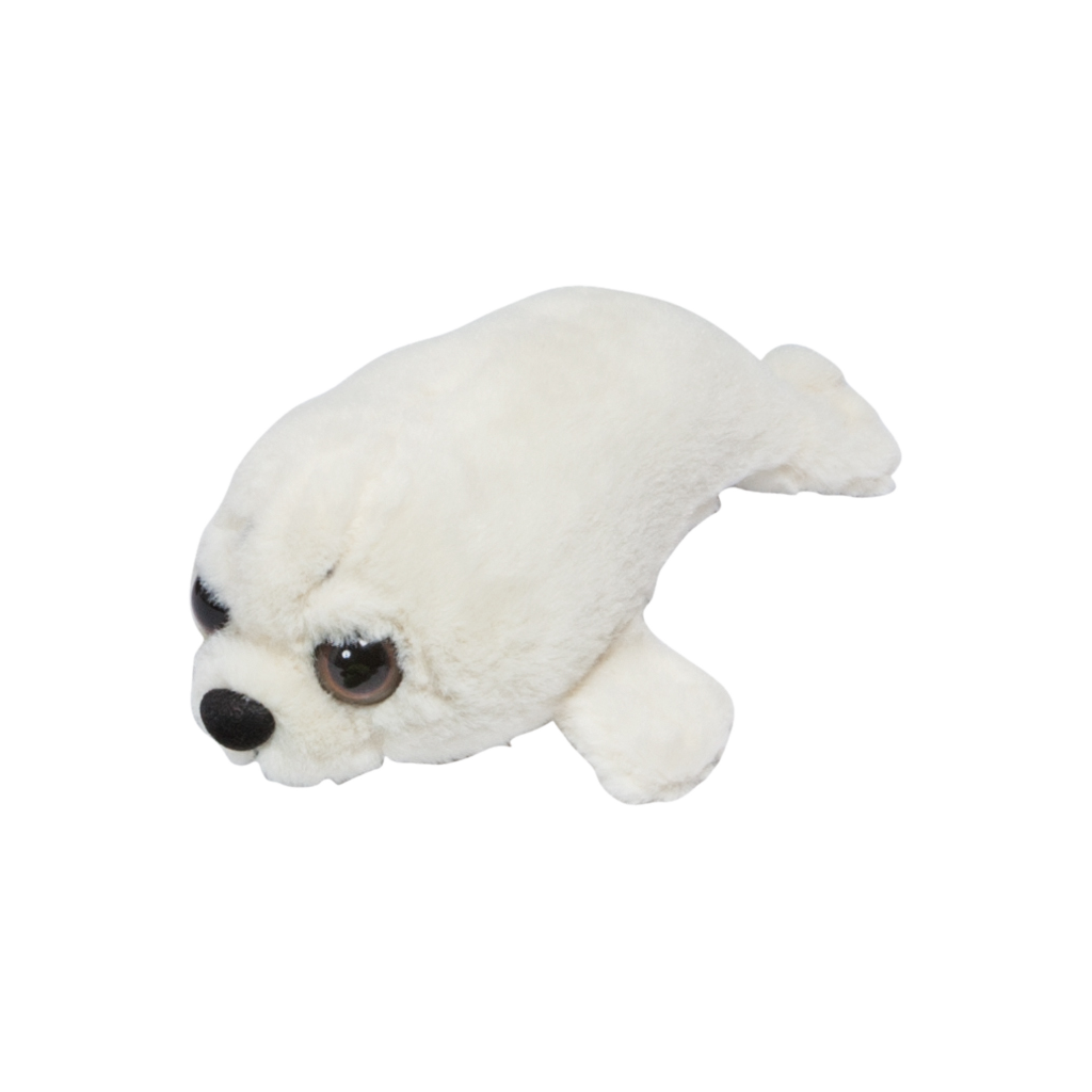 Seal white big eyes 15 cm