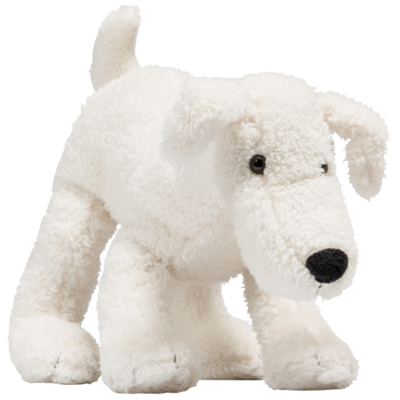 Beige dog with beans 40 cm