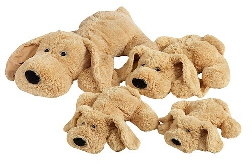 Liggende hond 100 cm