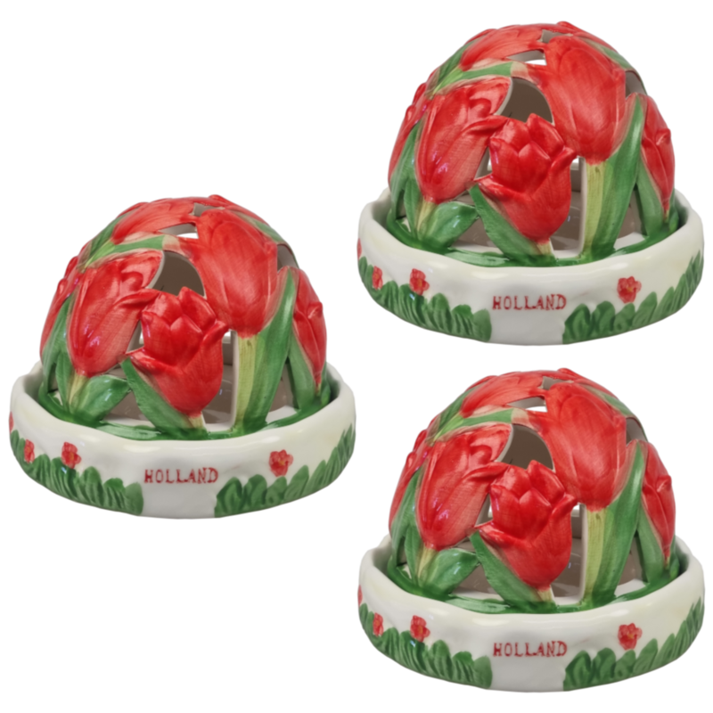 Partylight tulpen rood