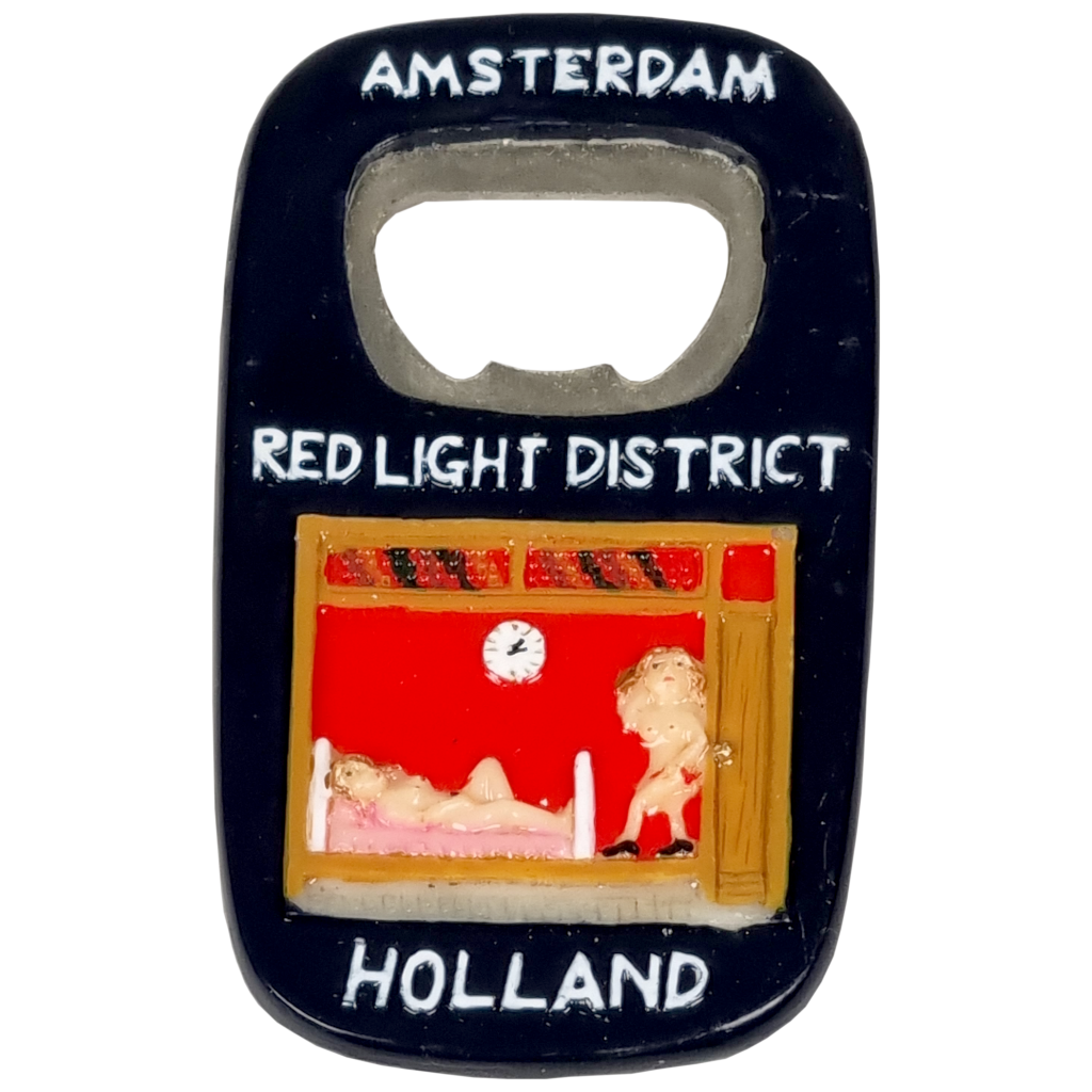 Opener redlight district blauw