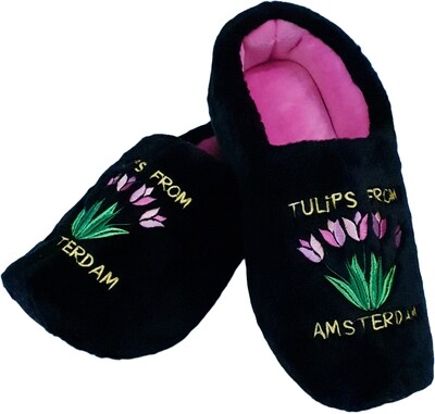 Pantoffel tulip from A&#39;dam, zwart