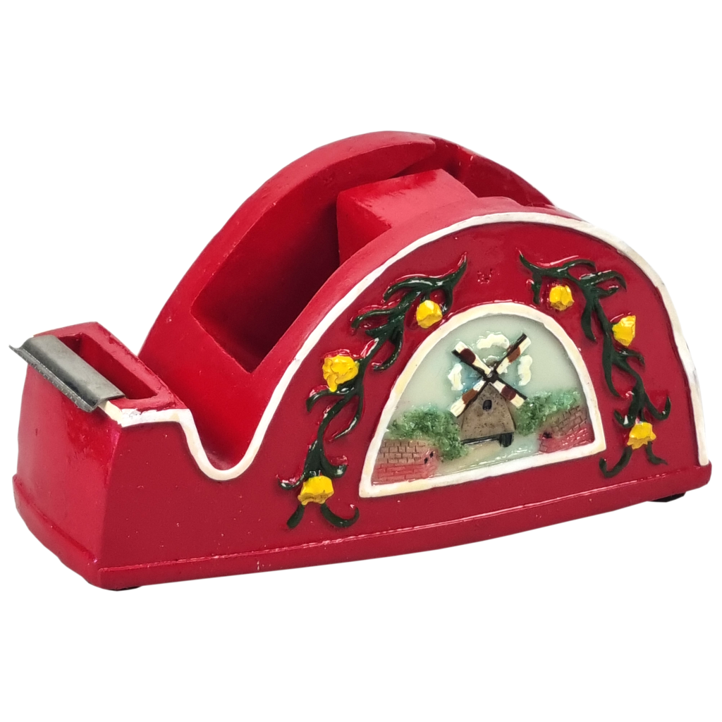 Cellotape houder rood