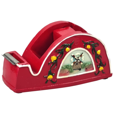 Cellotape houder rood