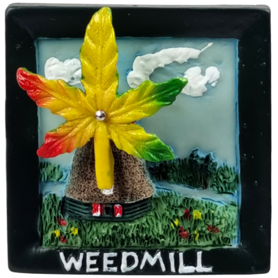 Memo lijstje met &#39;Weedmill&#39;