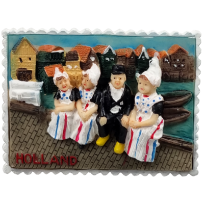 Memo postzegel klederdracht