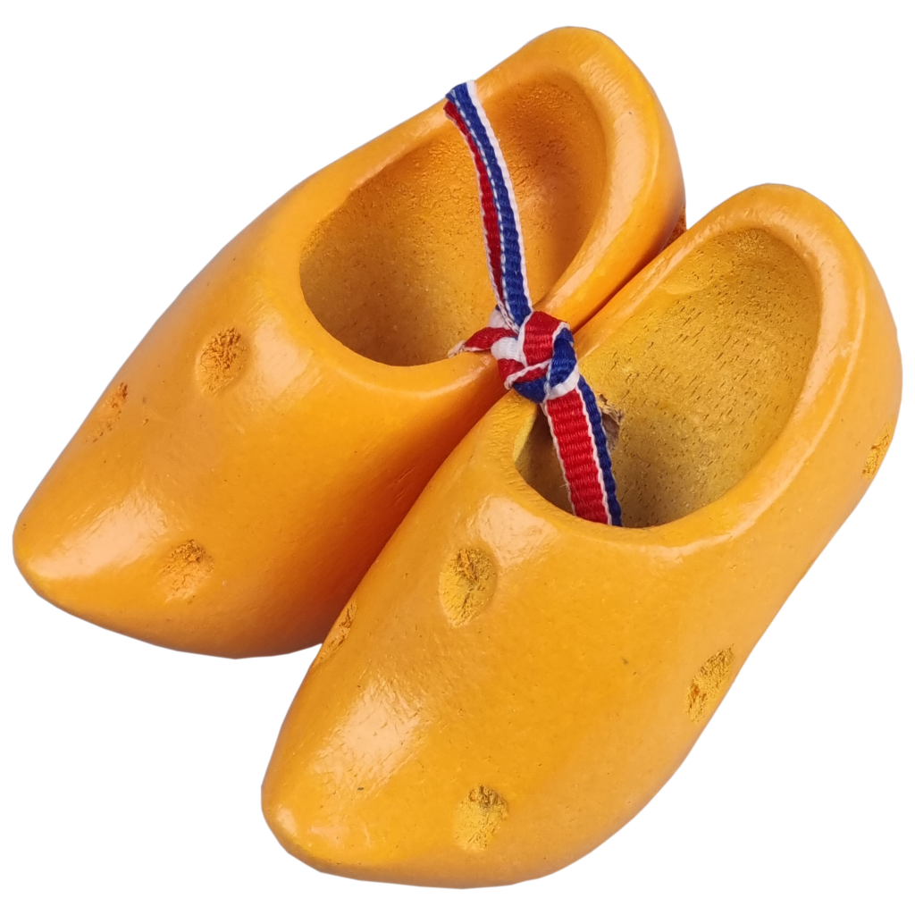Paar klompen 15 cm, Selecteer je kleur: 8815KA Kaas