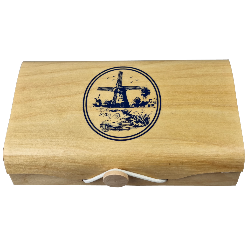 Houten doosje 18x10.9x4.2