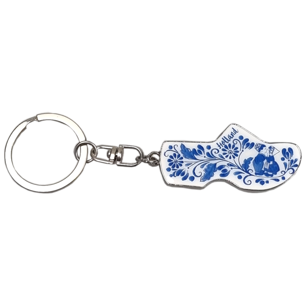 Sleutelhanger klomp blauw