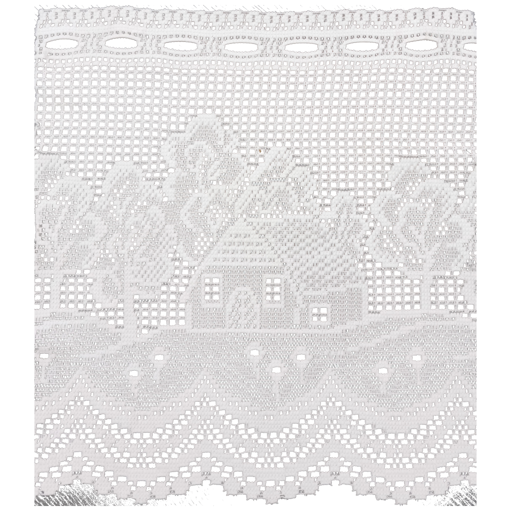 Gordijnval huisje 45 cm p/mtr.