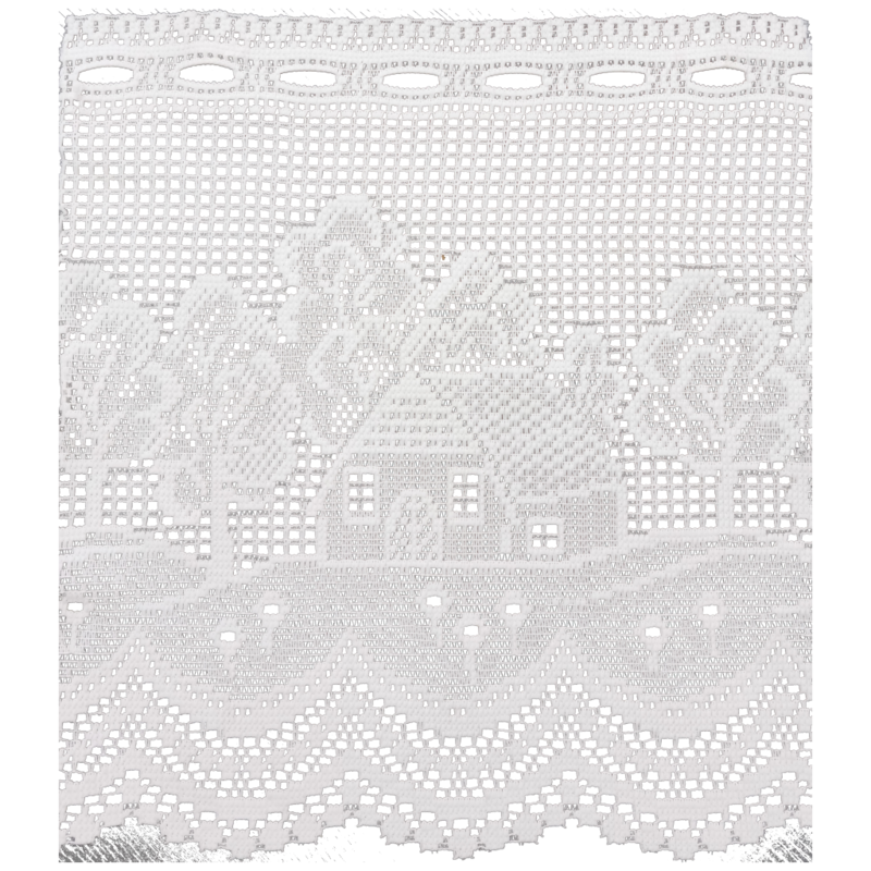 Gordijnval huisje 45 cm p/mtr.