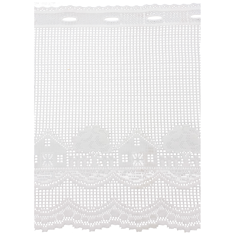 Gordijnval huisjes 60 cm p/mtr