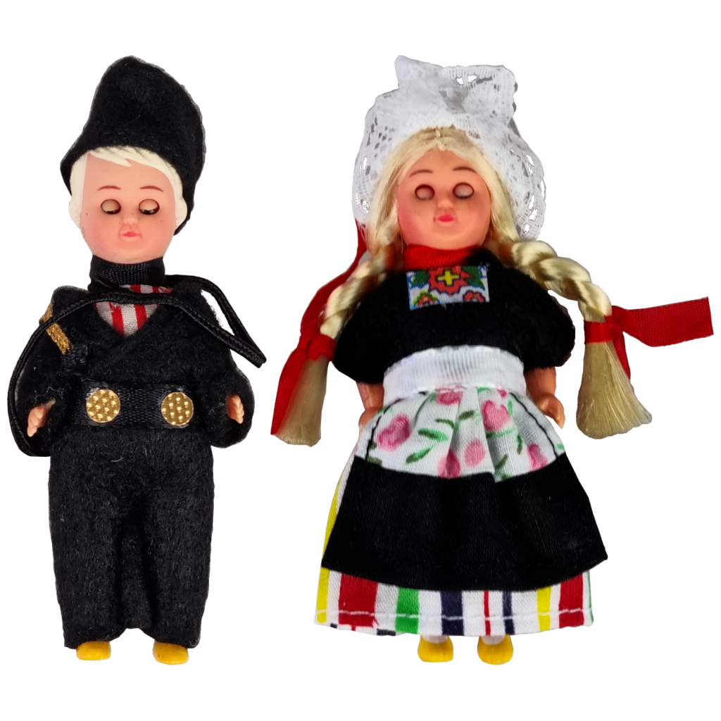 Mini volendam paar in zakje